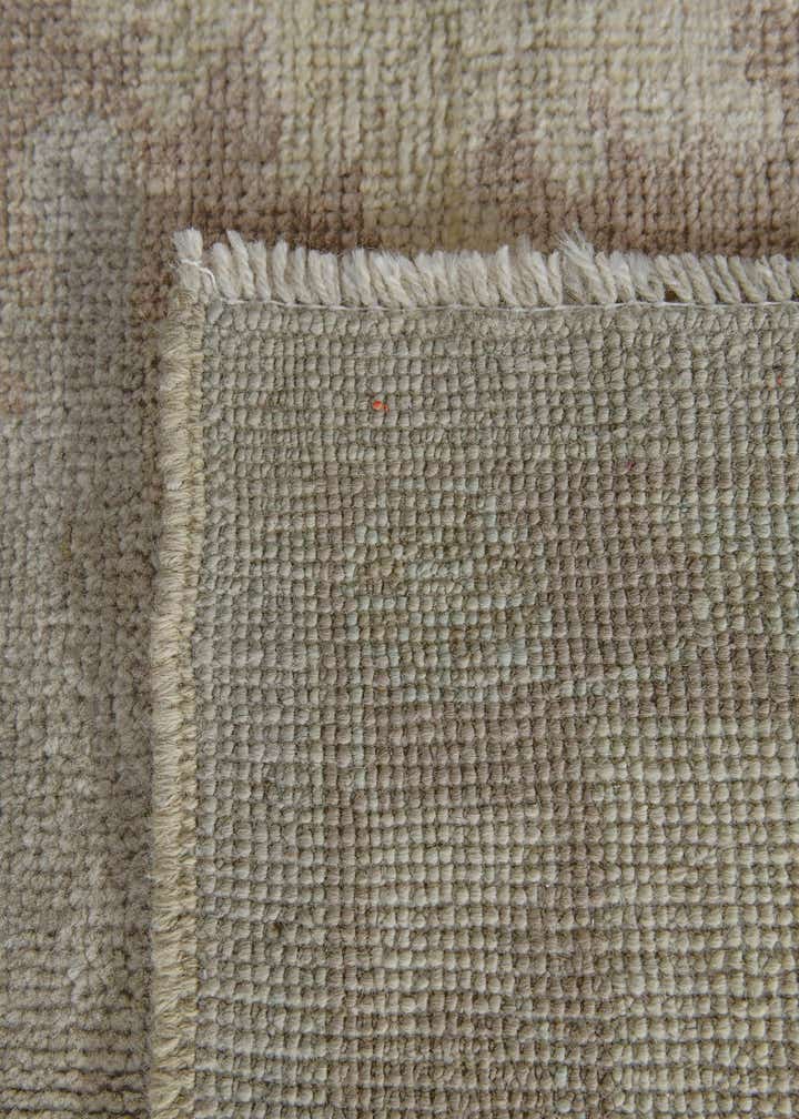 8' 4 x 10' 1 Hand Knotted Oushak Wool Rug
