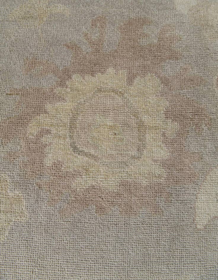 Detail image of 8' 4 x 10' 1  Hand Knotted Oushak Wool Rug