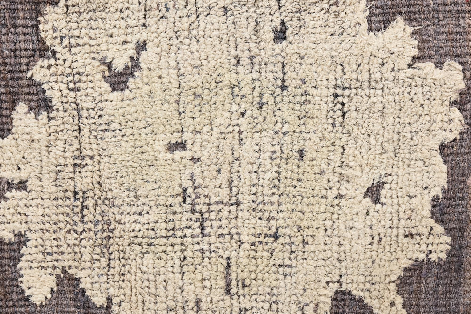 9' 5 x 11' 8 Hand Knotted Oushak Wool Rug