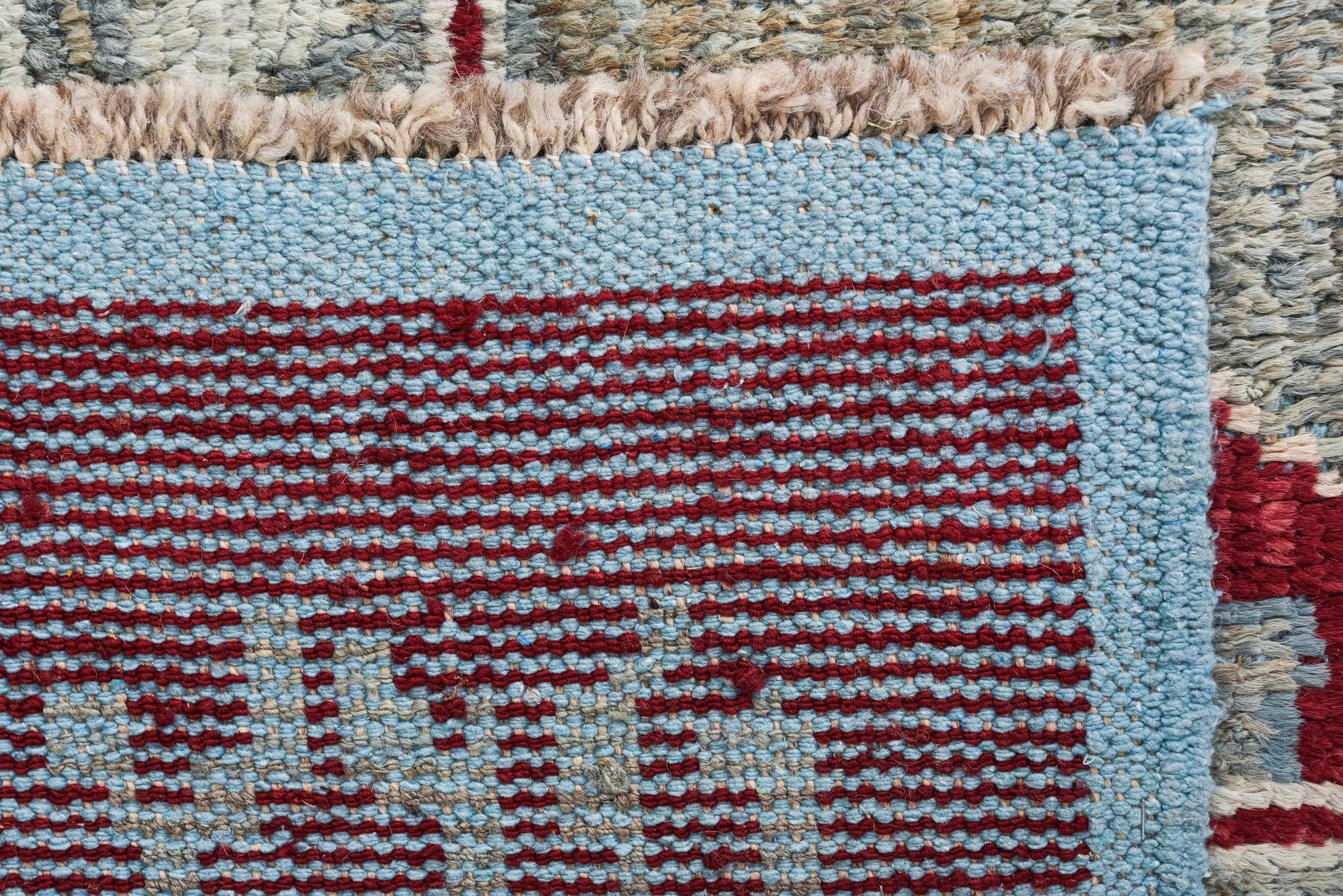10' x 14' Hand Knotted Oushak Wool Rug