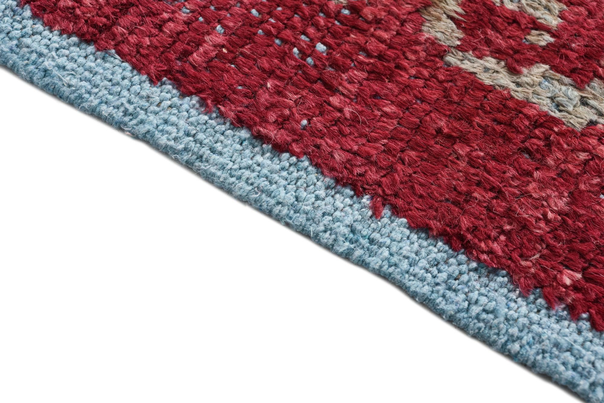 10' x 14' Hand Knotted Oushak Wool Rug