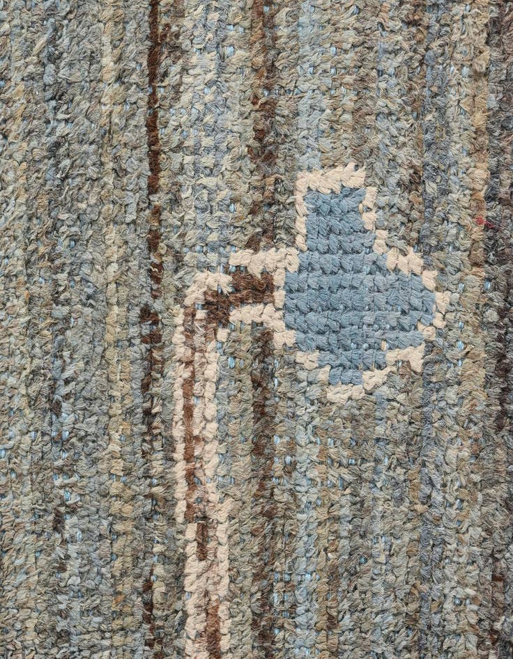 Detail image of 10' x 14'  Hand Knotted Oushak Wool Rug
