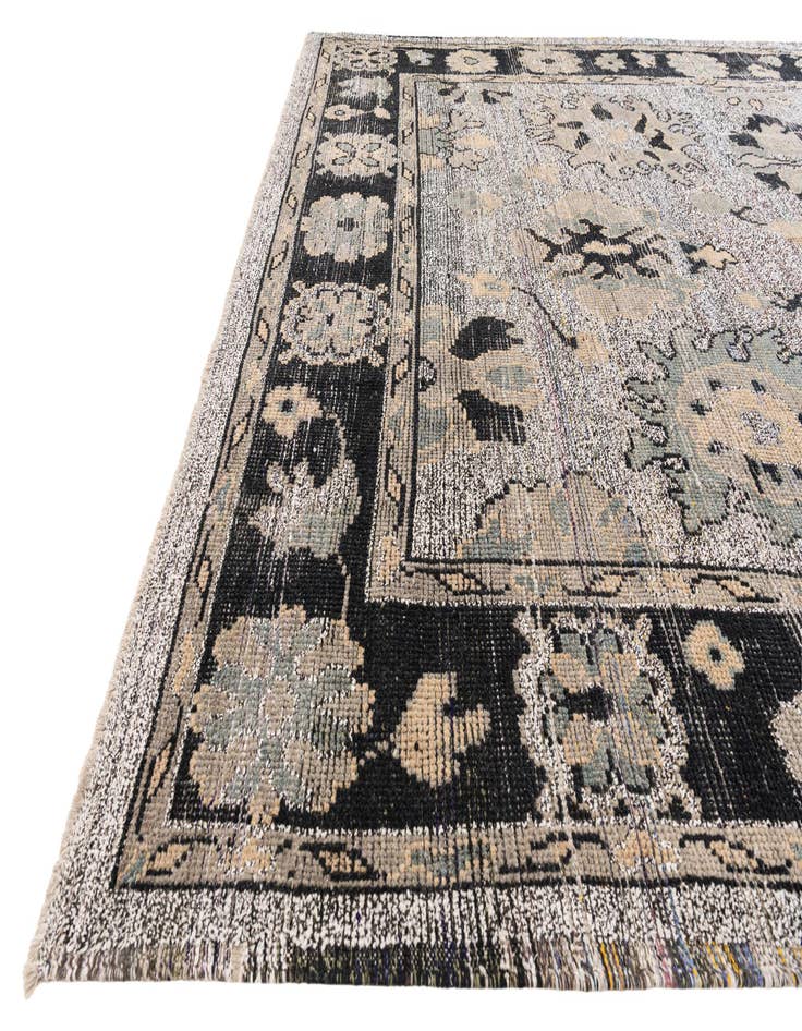 Detail image of 9' x 12' 6 Hand Knotted Oushak Wool Rug