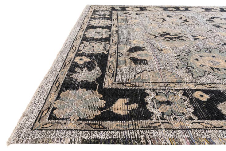 Detail image of 9' x 12' 6 Hand Knotted Oushak Wool Rug