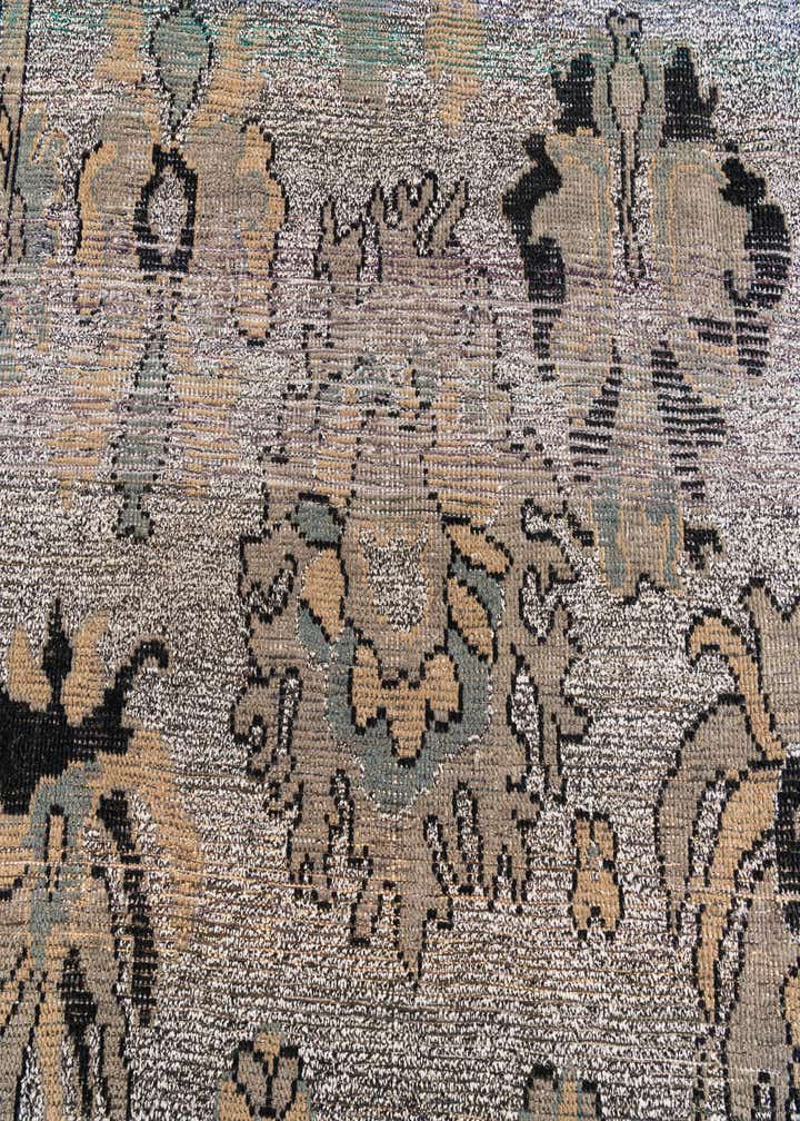 9' x 12' 6 Hand Knotted Oushak Wool Rug