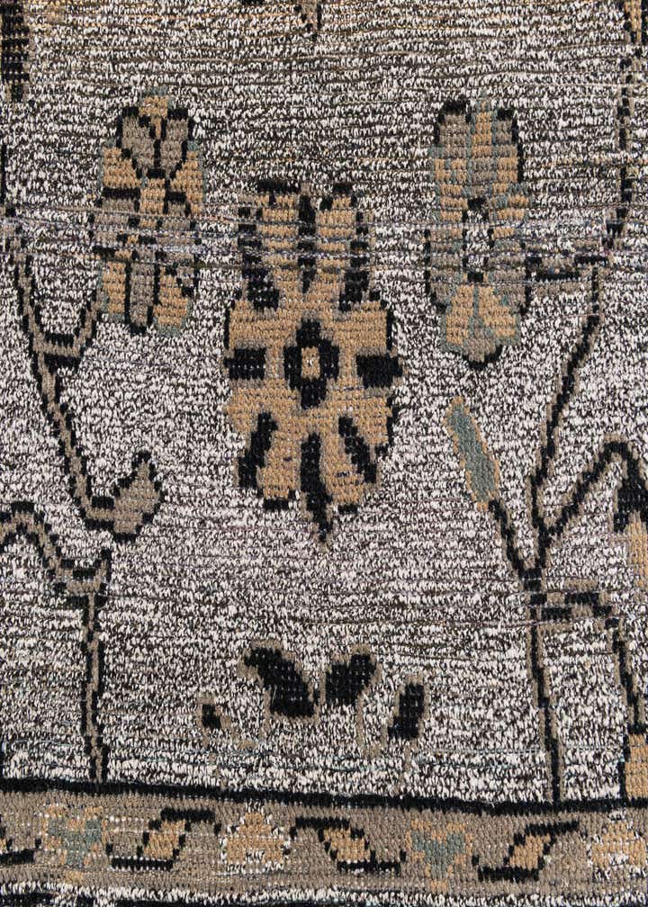 9' x 12' 6 Hand Knotted Oushak Wool Rug