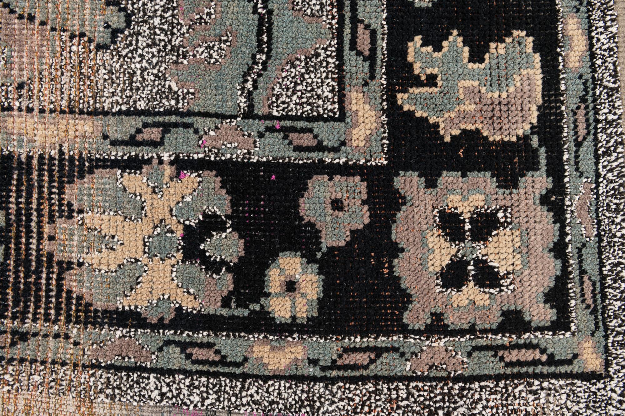 8' 2 x 10' 3 Hand Knotted Oushak Wool Rug