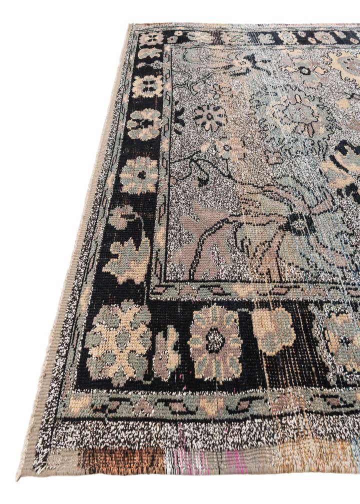 8' 2 x 10' 3 Hand Knotted Oushak Wool Rug