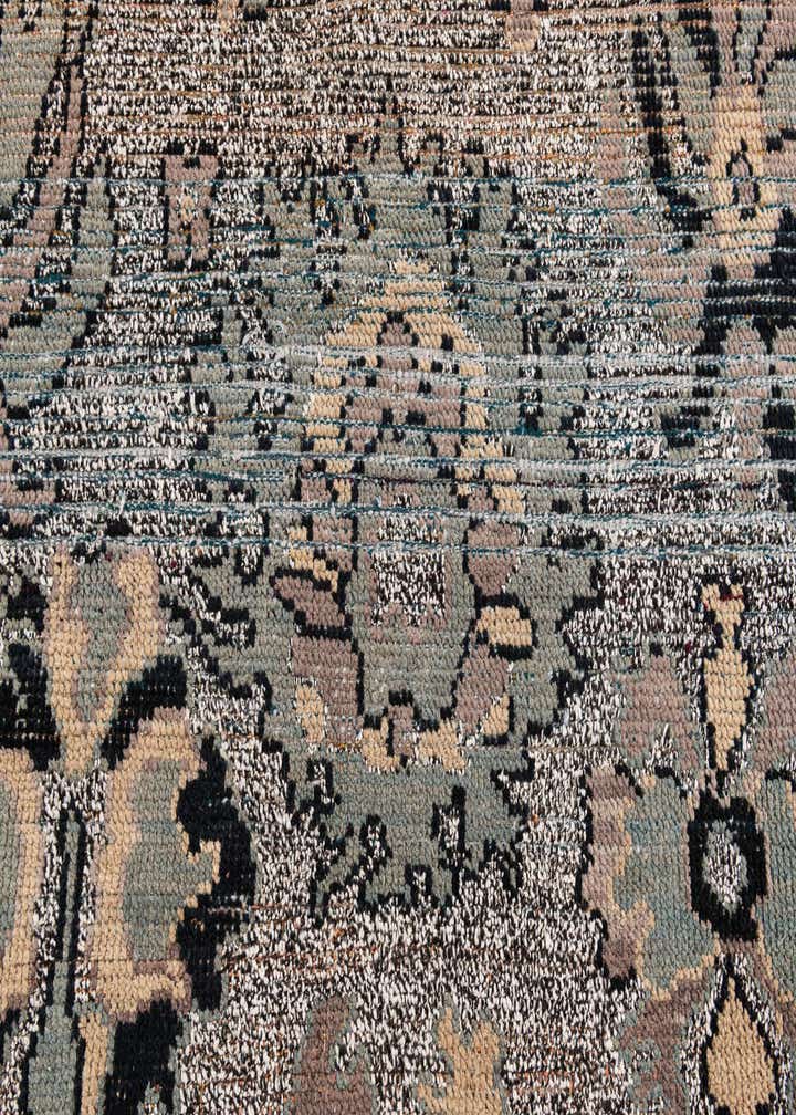 8' 2 x 10' 3 Hand Knotted Oushak Wool Rug