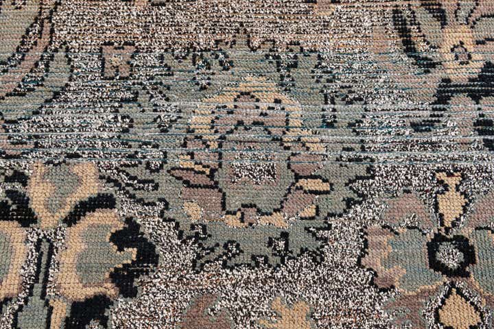 8' 2 x 10' 3 Hand Knotted Oushak Wool Rug