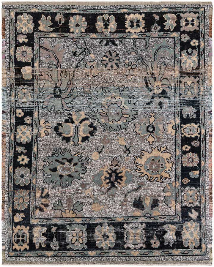 8' 2 x 10' 3 Hand Knotted Oushak Wool Rug