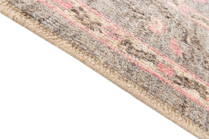 Detail image of 8' 4 x 9' 7 Hand Knotted Oushak Wool Rug