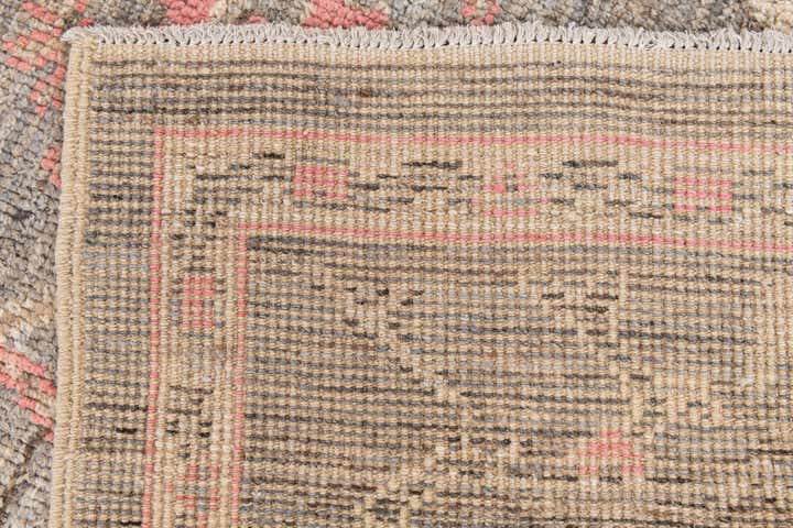 8' 4 x 9' 7 Hand Knotted Oushak Wool Rug