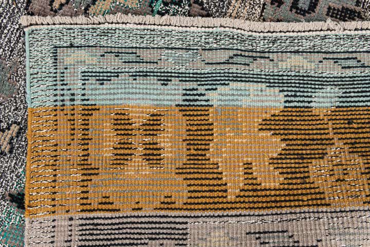 8' x 10' 2 Hand Knotted Oushak Wool Rug