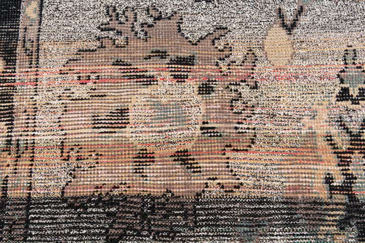 8' x 10' 2 Hand Knotted Oushak Wool Rug