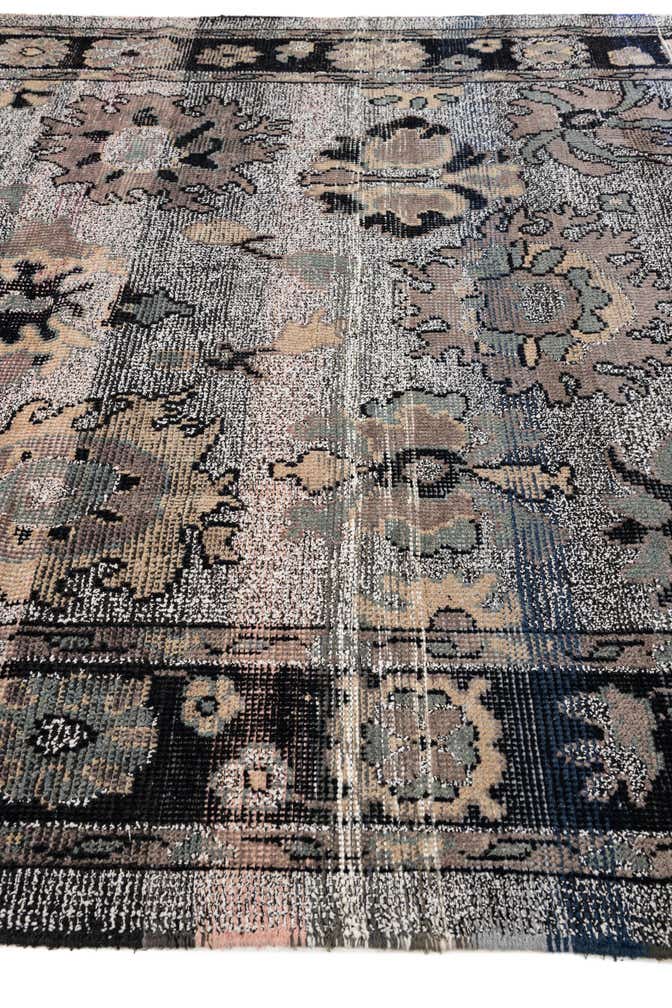 8' 3 x 10' 3 Hand Knotted Oushak Wool Rug