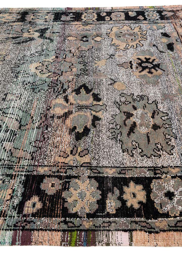 8' 1 x 9' 8 Hand Knotted Oushak Wool Rug