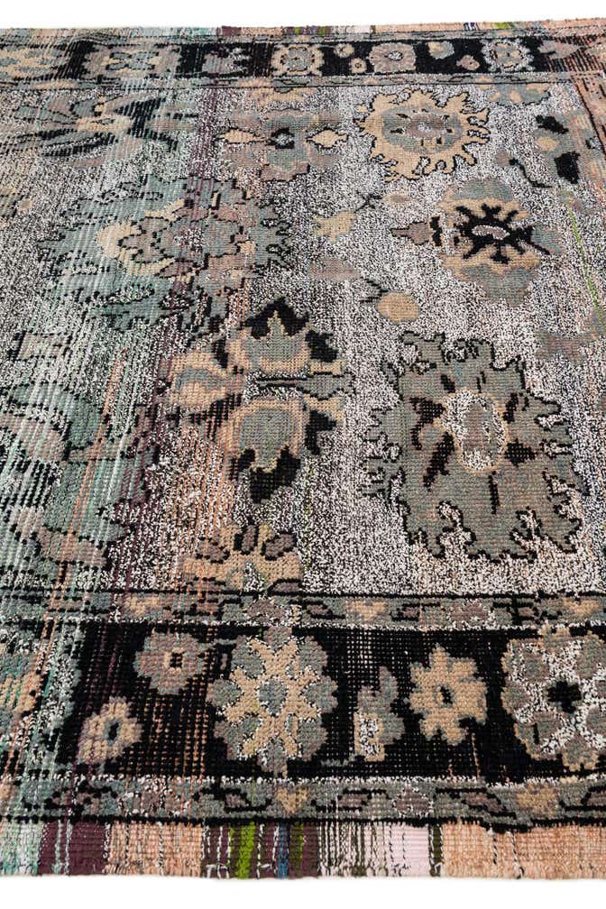 8' 1 x 9' 8 Hand Knotted Oushak Wool Rug