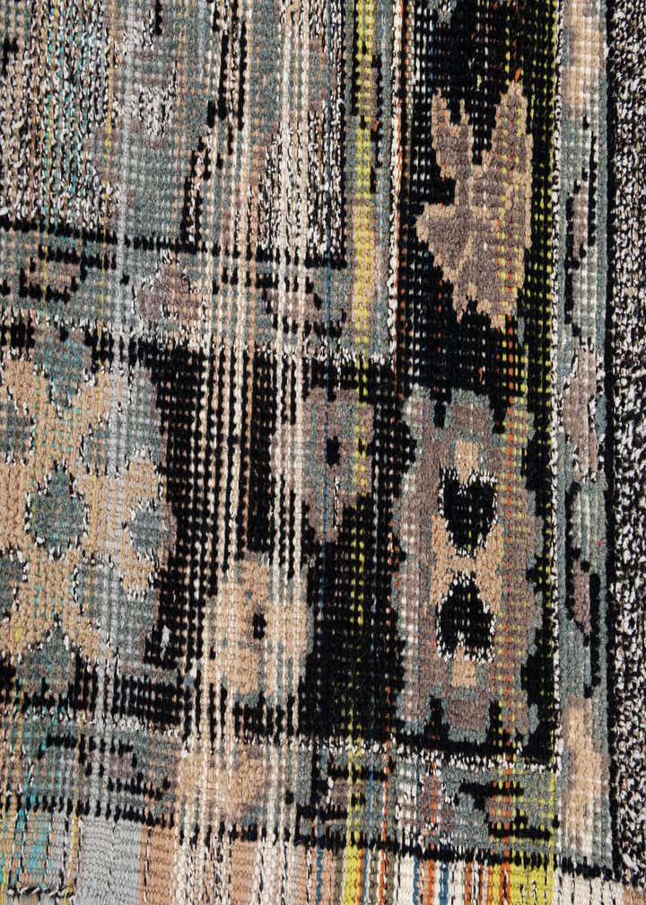 8' 1 x 9' 8 Hand Knotted Oushak Wool Rug