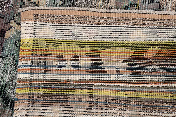 8' 1 x 9' 8 Hand Knotted Oushak Wool Rug