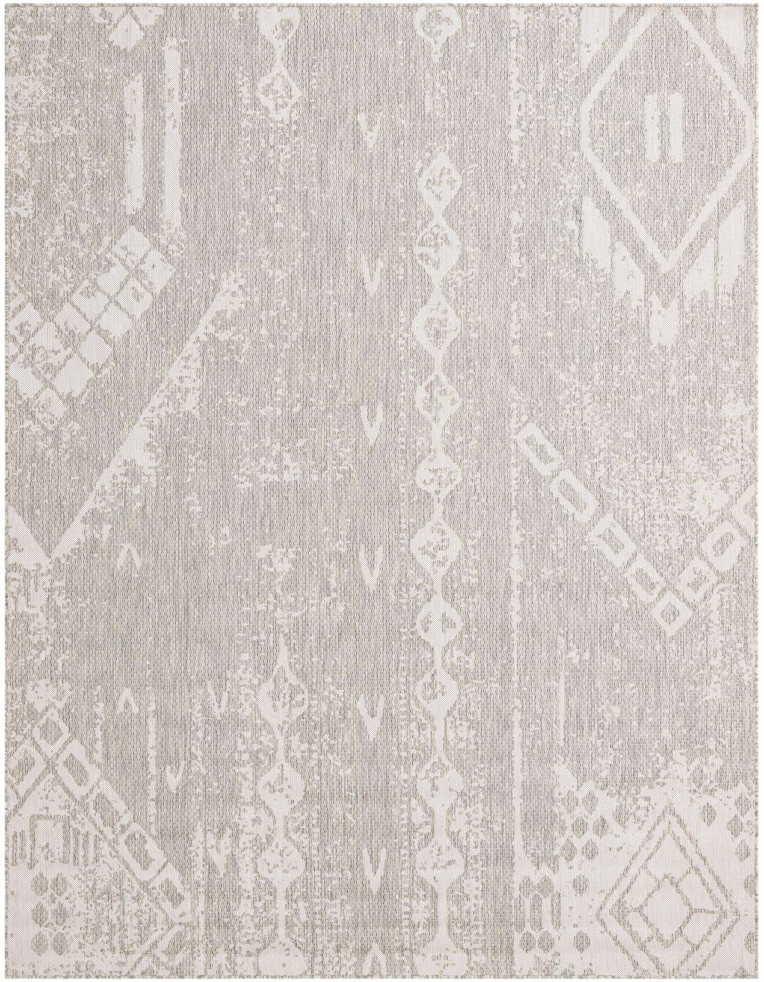7' 10 x 10' Easy-Clean Bohemian Indoor / Outdoor Rug