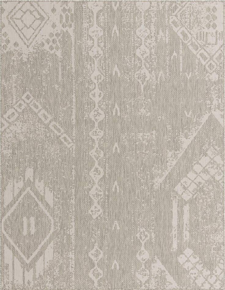 Detail image of 7' x 10' Easy-Clean Bohemian Indoor / Outdoor Rug