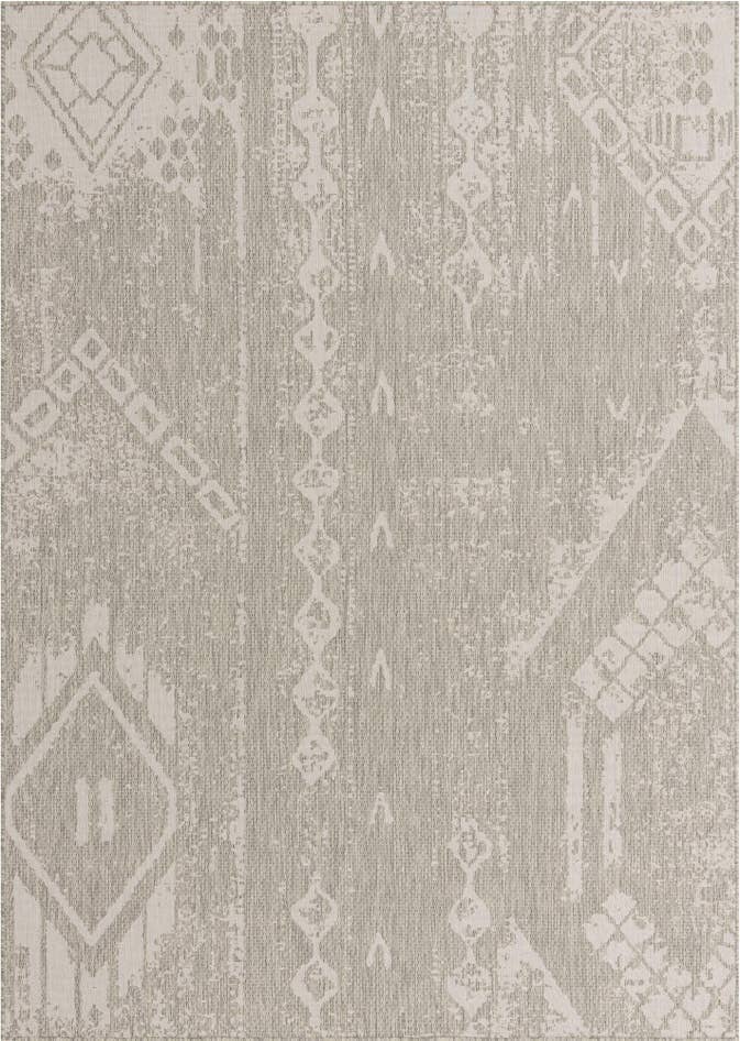 Detail image of 7' x 10' Easy-Clean Bohemian Indoor / Outdoor Rug