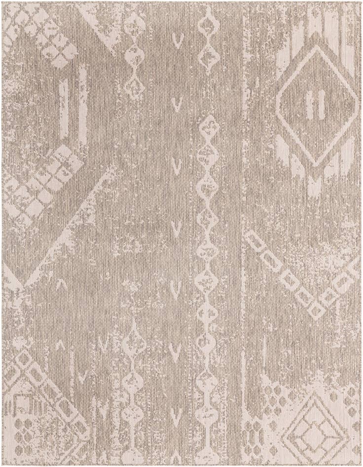 Detail image of 6' x 9' Easy-Clean Bohemian Indoor / Outdoor Rug