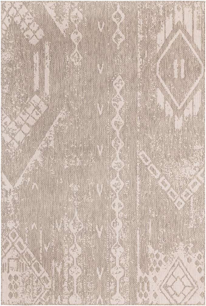 6' x 9' Easy-Clean Bohemian Indoor / Outdoor Rug