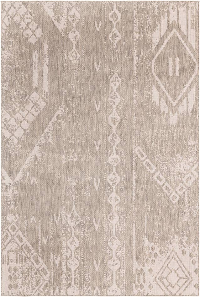 Detail image of 6' x 9' Easy-Clean Bohemian Indoor / Outdoor Rug