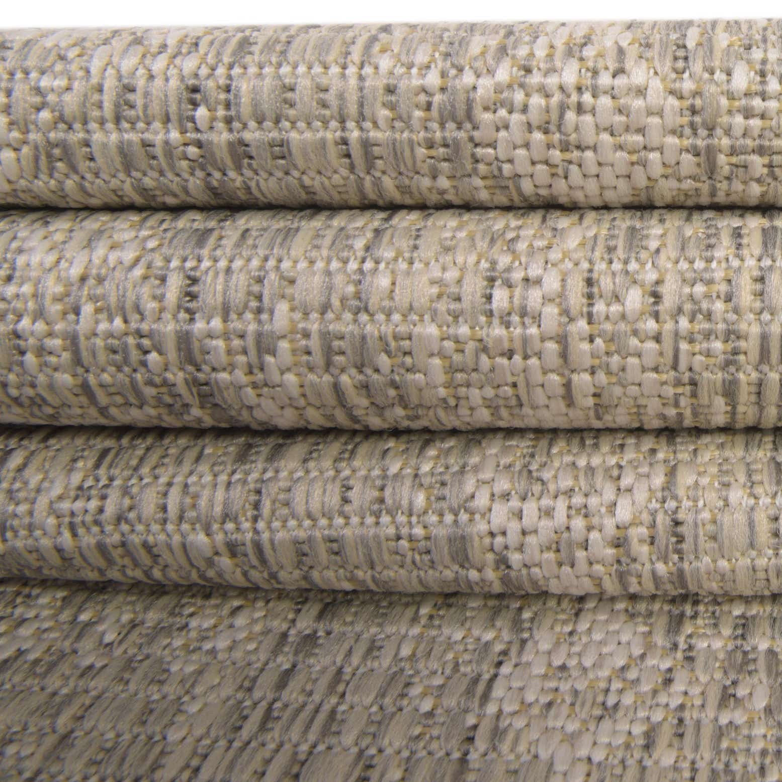 Custom Gray Easy-Clean Bohemian Indoor / Outdoor Rug