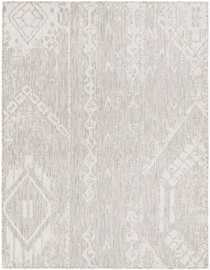 Detail image of 4' x 6' Easy-Clean Bohemian Indoor / Outdoor Rug