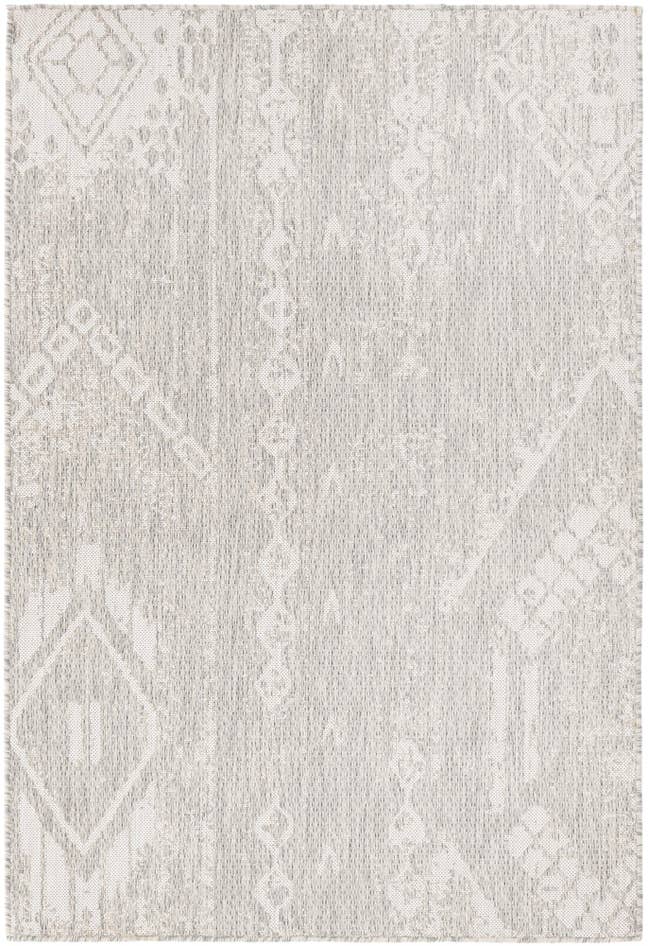 Detail image of 4' x 6' Easy-Clean Bohemian Indoor / Outdoor Rug