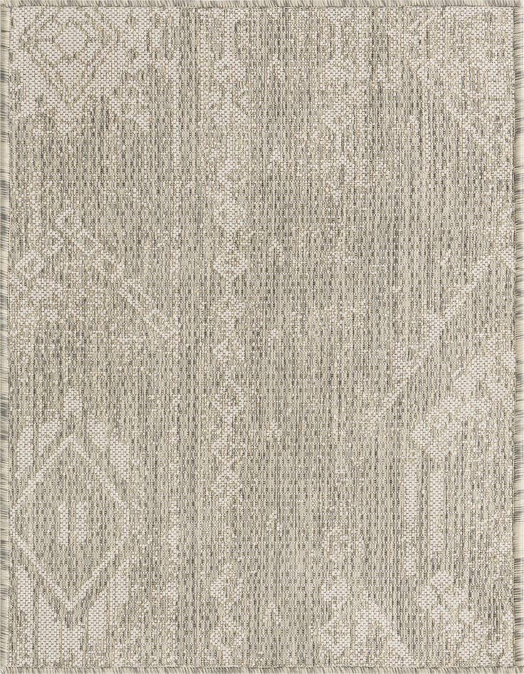 Detail image of 2' x 3' Easy-Clean Bohemian Indoor / Outdoor Rug