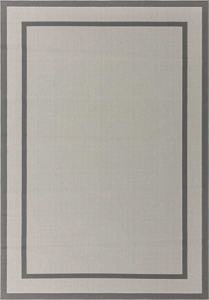 7' x 10' Easy-Clean Border Indoor / Outdoor Rug