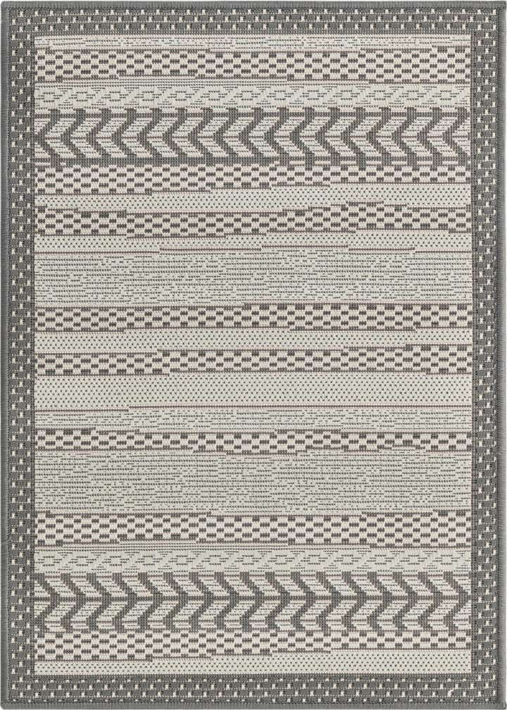 2' 2 x 3' Easy-Clean Border Indoor / Outdoor Rug