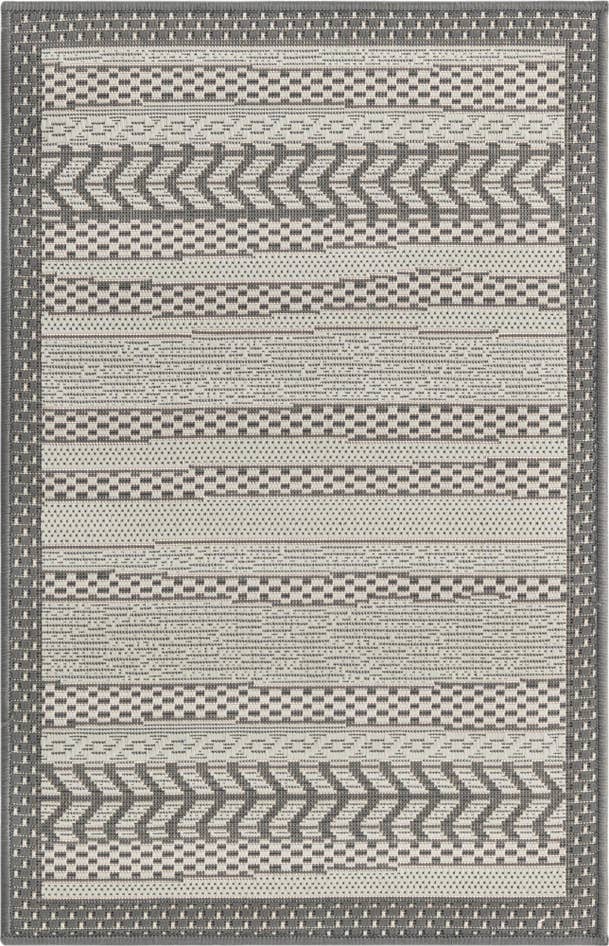 Detail image of 2' 2 x 3' Easy-Clean Border Indoor / Outdoor Rug