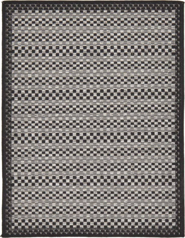 Detail image of 2' 2 x 3' Easy-Clean Border Indoor / Outdoor Rug
