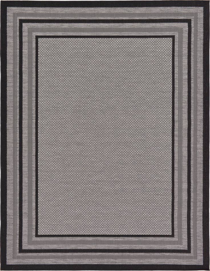 Detail image of 7' x 10' Easy-Clean Border Indoor / Outdoor Rug