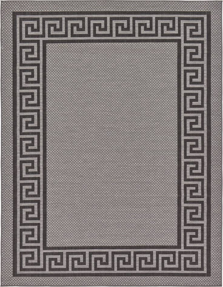 Detail image of 7' x 10' Easy-Clean Border Indoor / Outdoor Rug