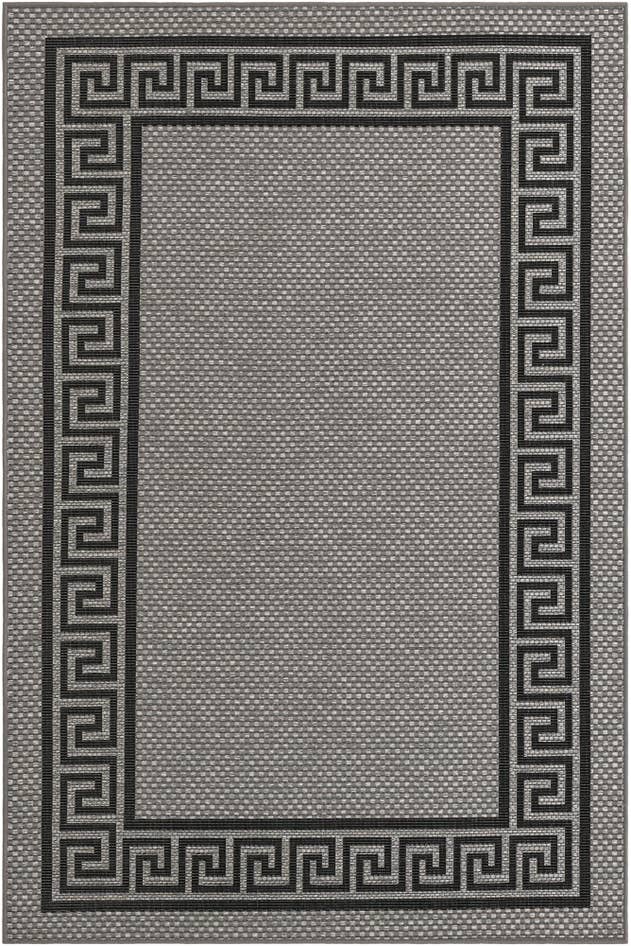Detail image of 5' 3 x 8' Easy-Clean Border Indoor / Outdoor Rug