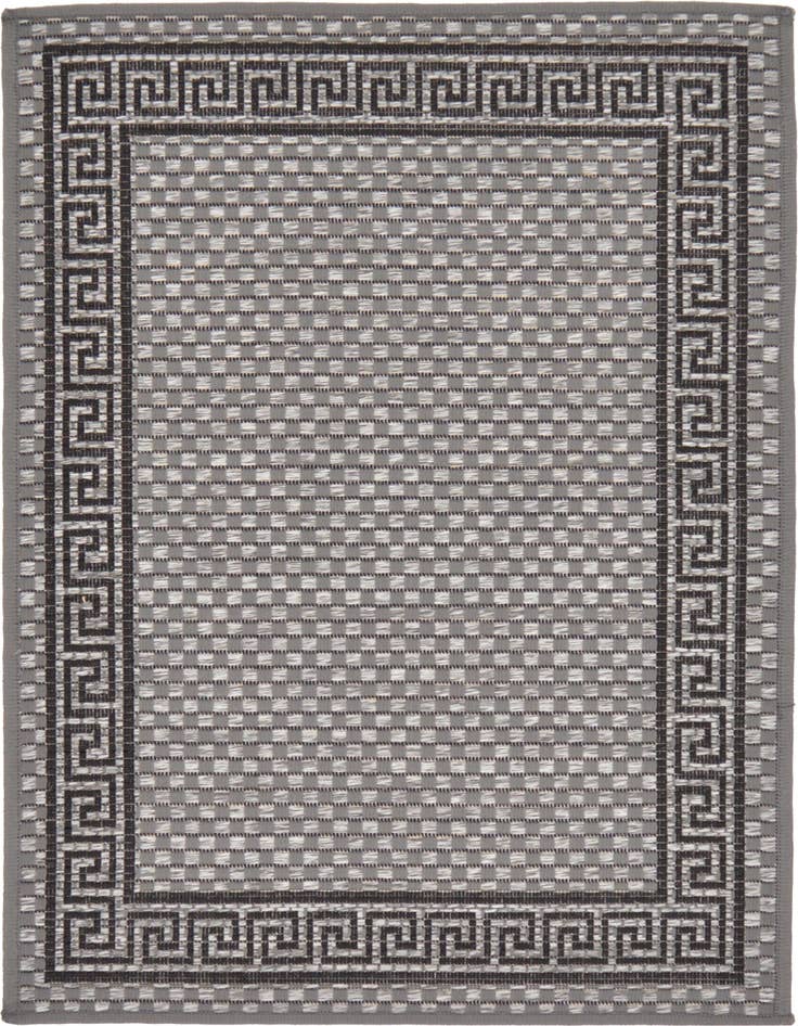Detail image of 2' 2 x 3' Easy-Clean Border Indoor / Outdoor Rug