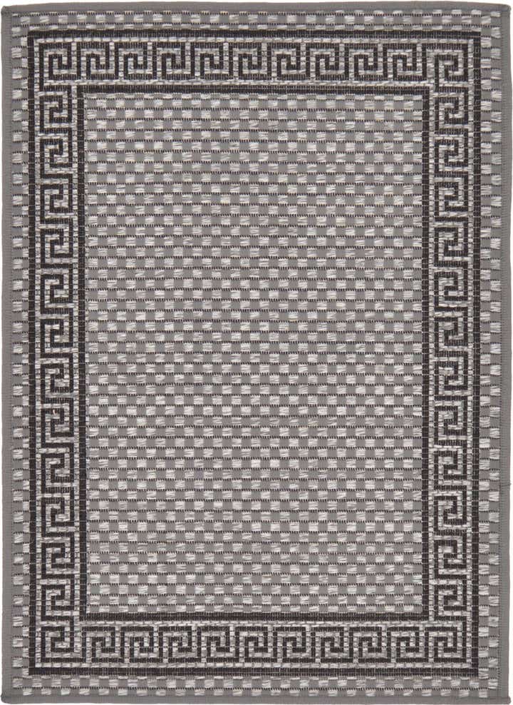 2' 2 x 3' Easy-Clean Border Indoor / Outdoor Rug