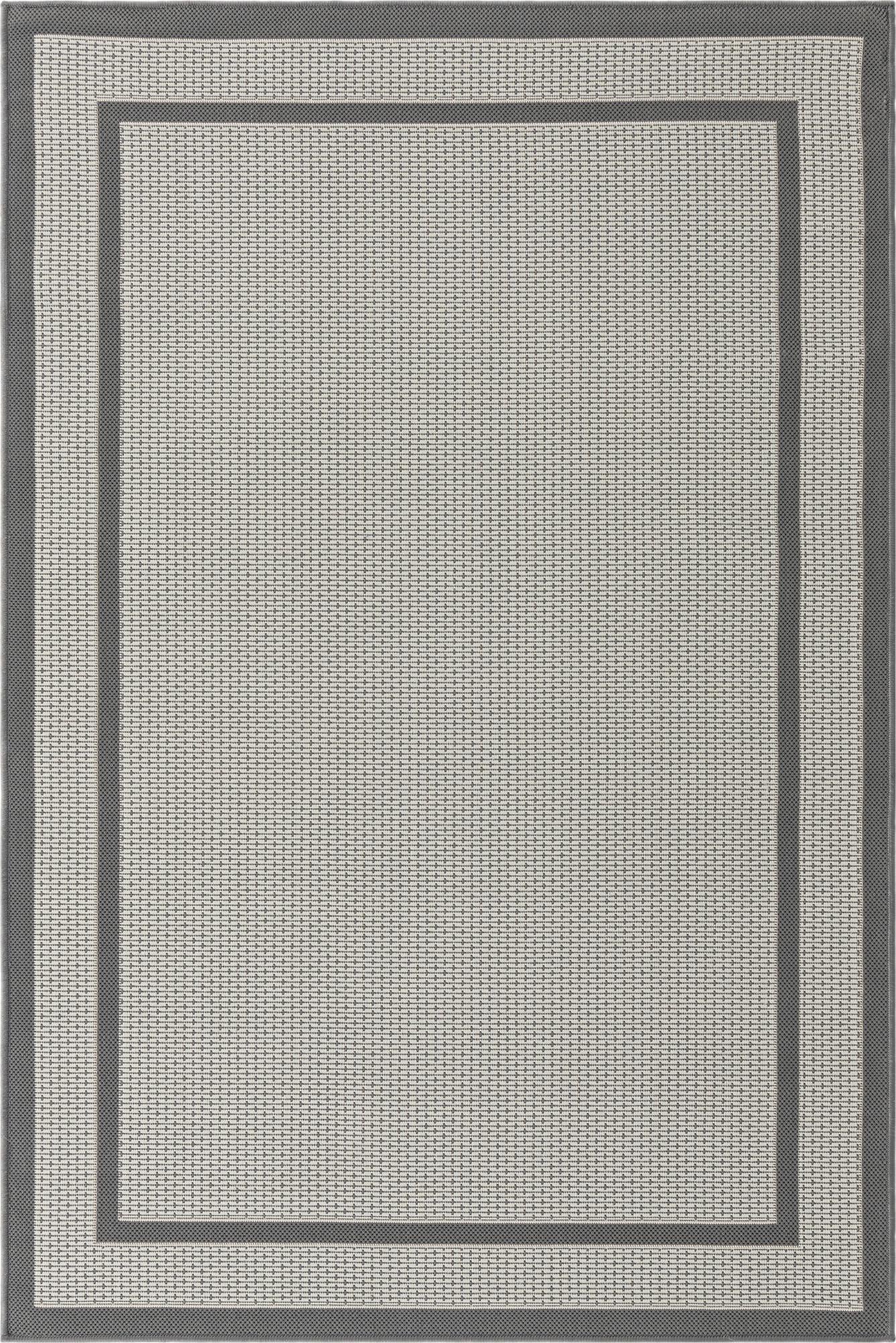 4' x 6' Easy-Clean Border Indoor / Outdoor Rug