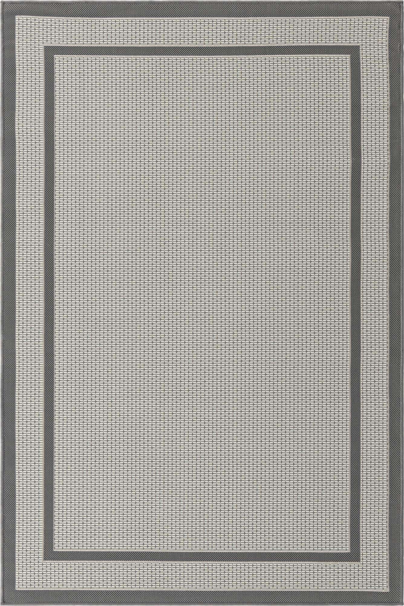 4' x 6' Easy-Clean Border Indoor / Outdoor Rug