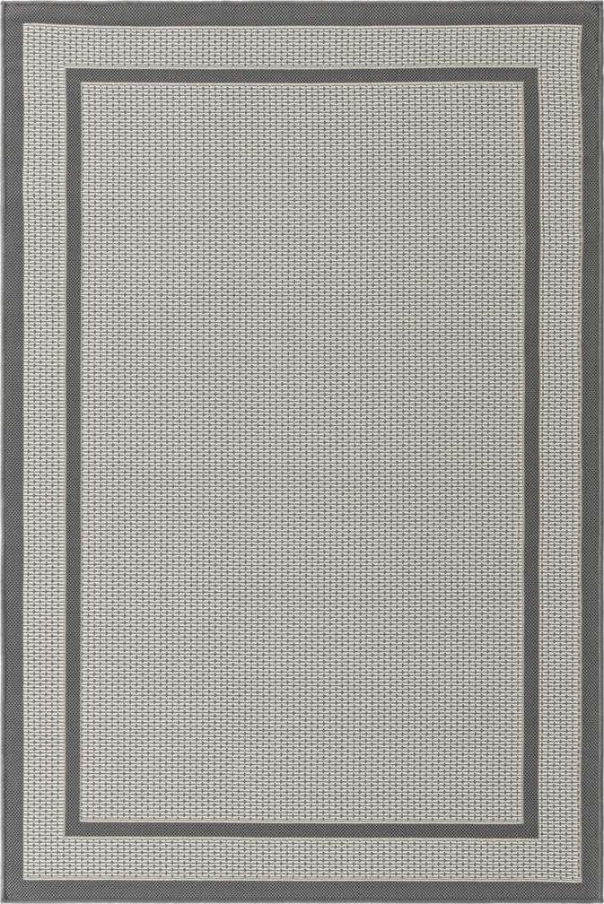 4' x 6' Easy-Clean Border Indoor / Outdoor Rug