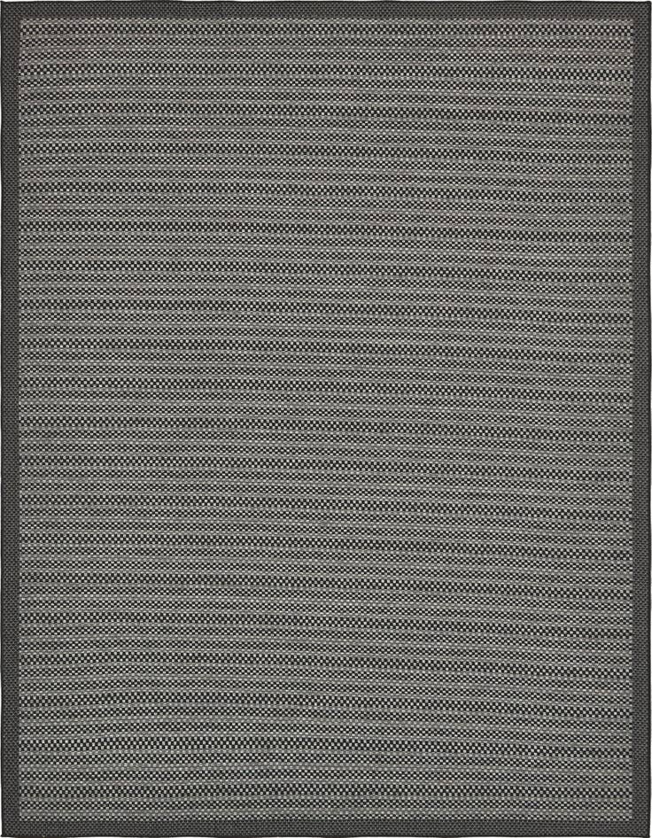 Detail image of 9' x 12' Easy-Clean Border Indoor / Outdoor Rug