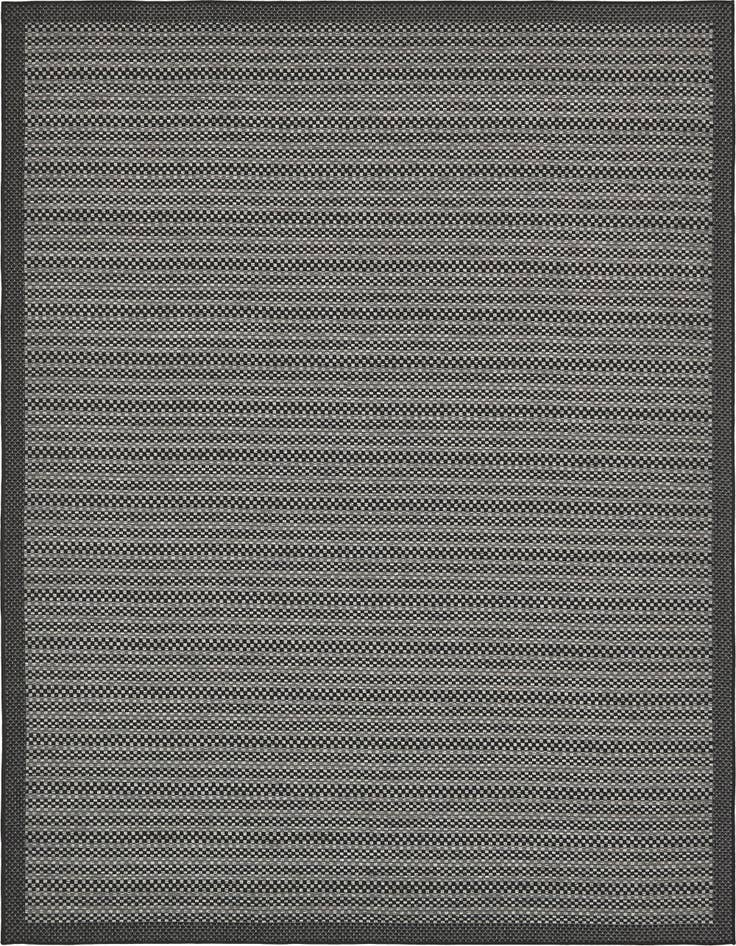 Detail image of 8' x 11' 4 Easy-Clean Border Indoor / Outdoor Rug