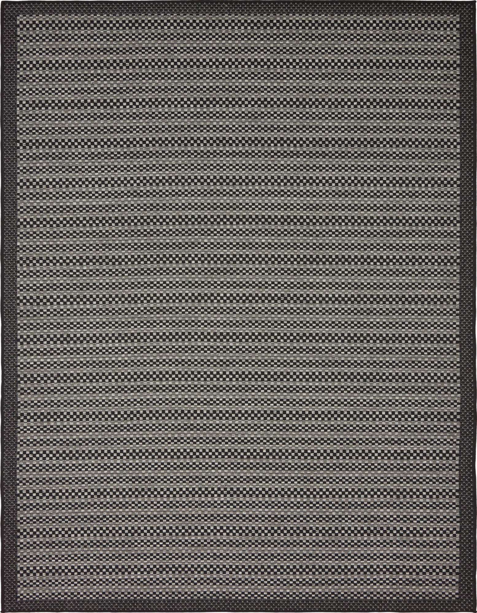 6' x 9' Easy-Clean Border Indoor / Outdoor Rug