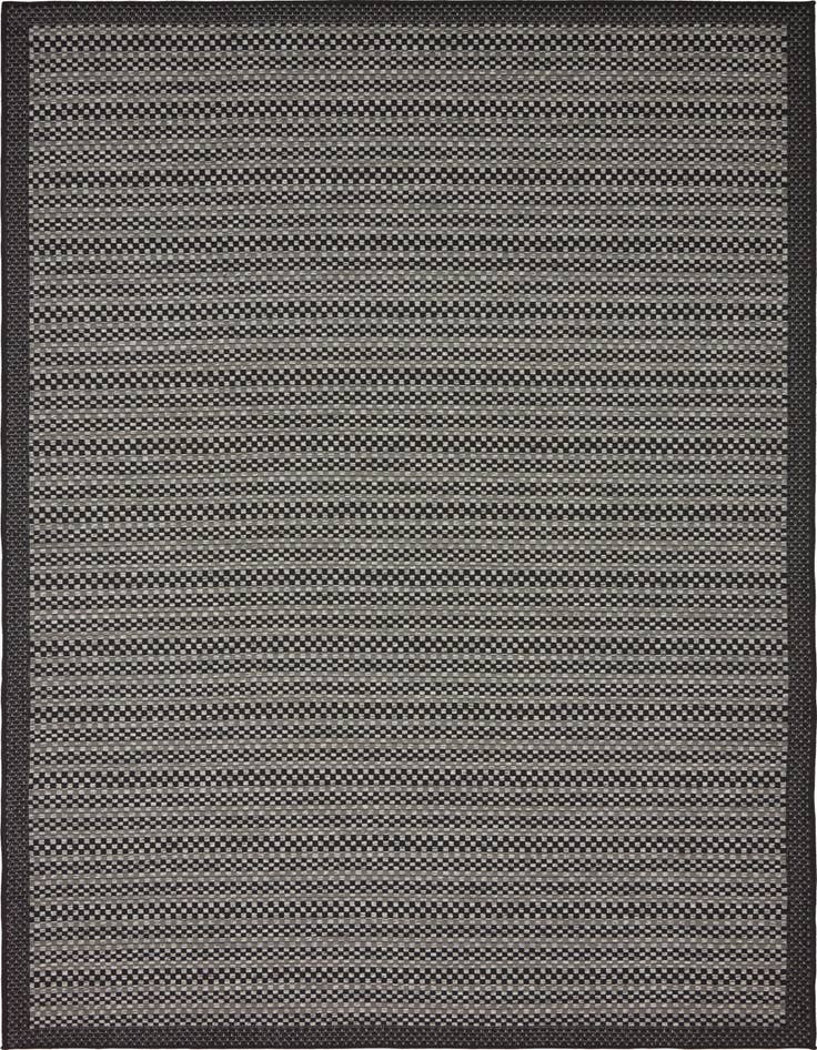 Detail image of 6' x 9' Easy-Clean Border Indoor / Outdoor Rug